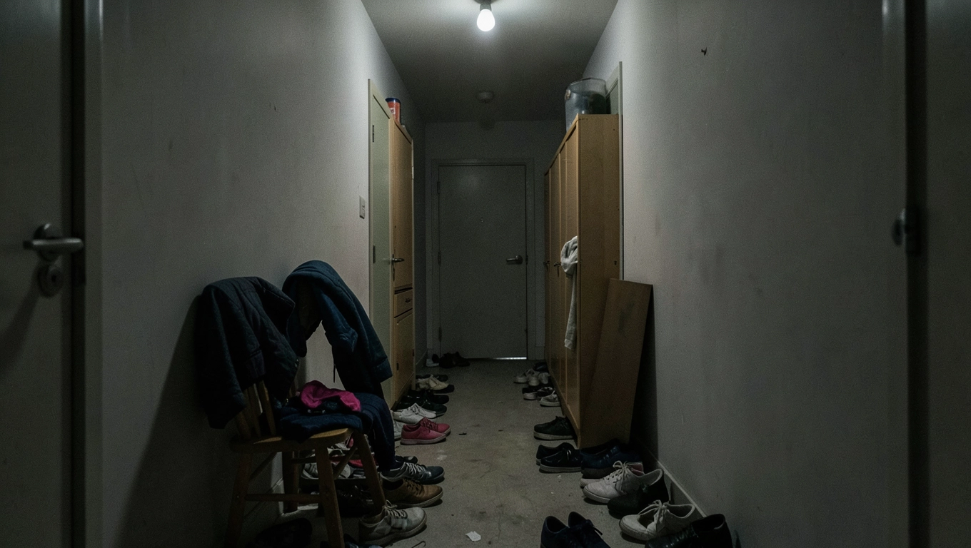 aranżacja wnętrz przedpokój w bloku