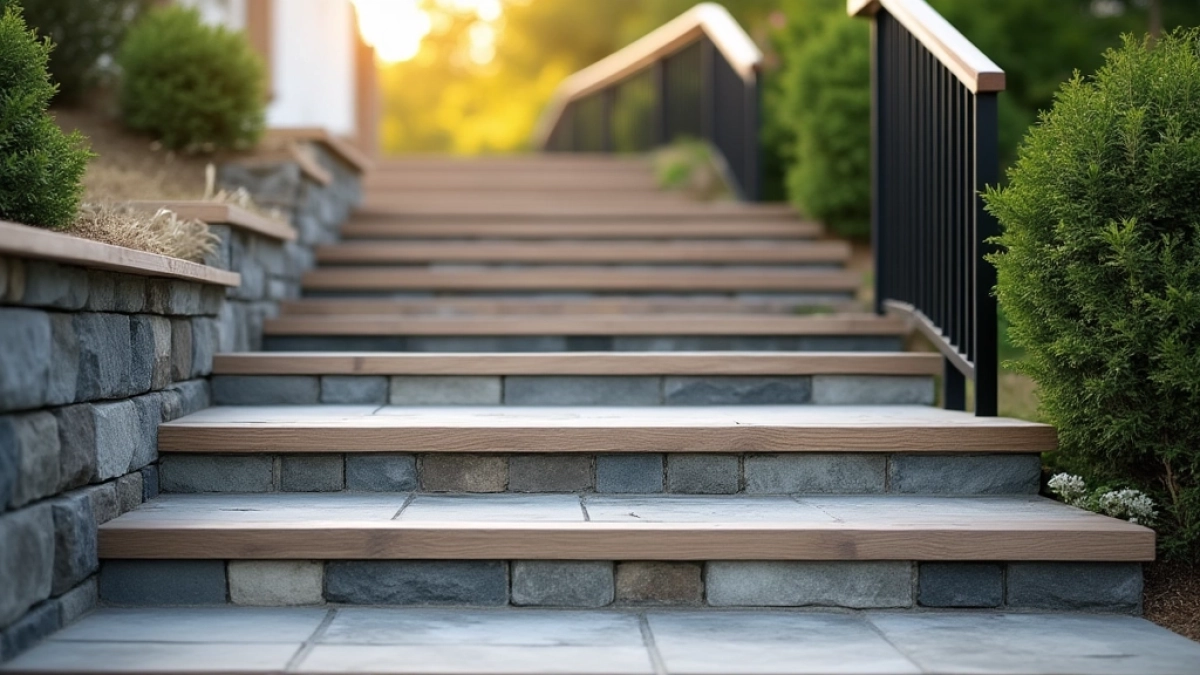 Co położyć na schody zewnętrzne zamiast płytek