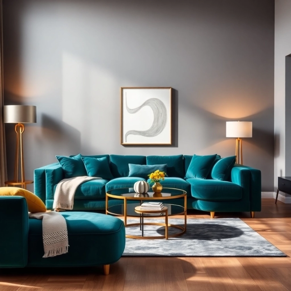 Jak dobrać kolor kanapy do wnętrza