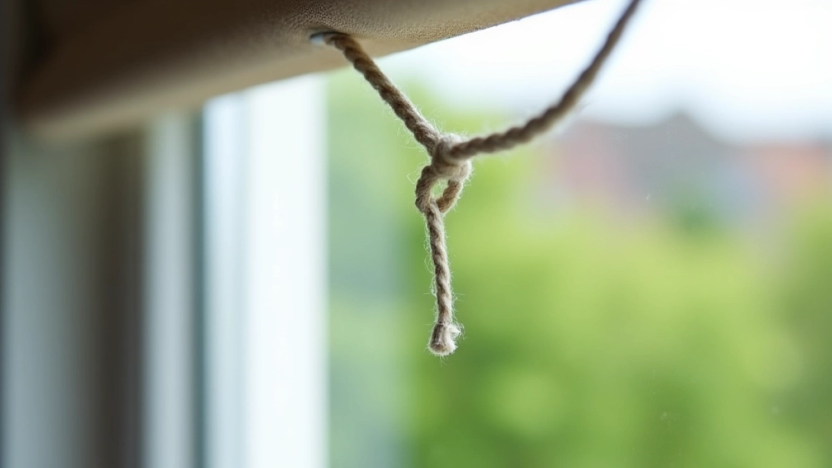 Jak naprawić zerwany sznurek od rolety zewnętrznej