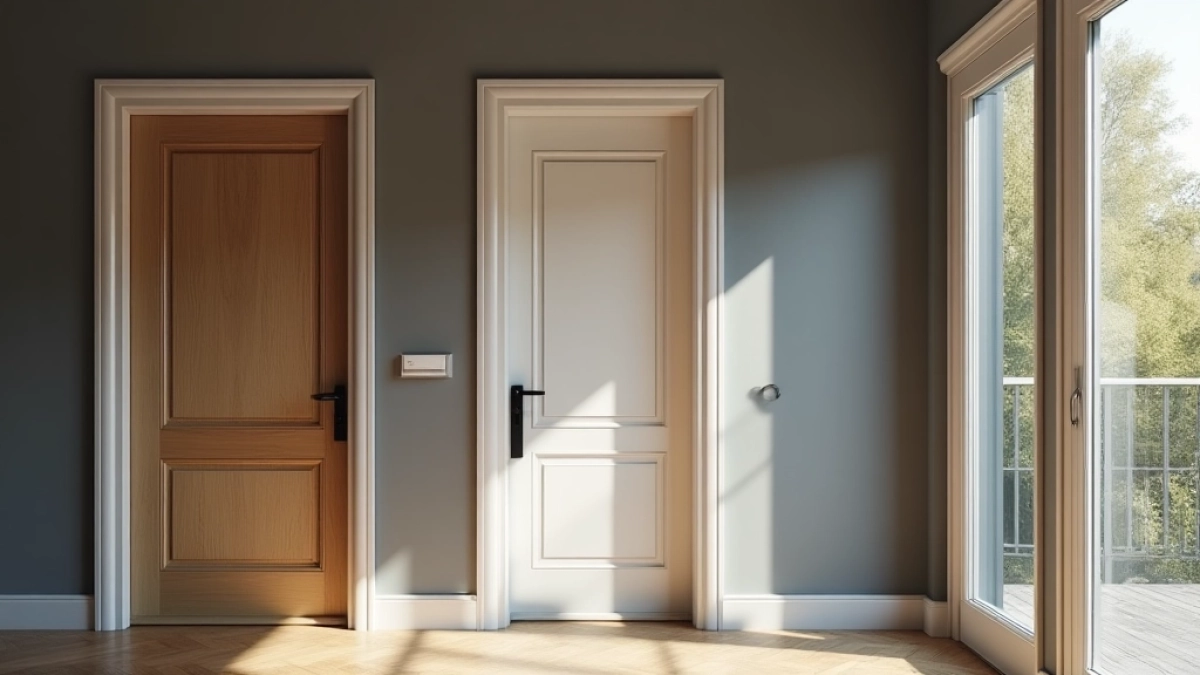 Jaki kolor drzwi wewnętrznych do antracytowych okien