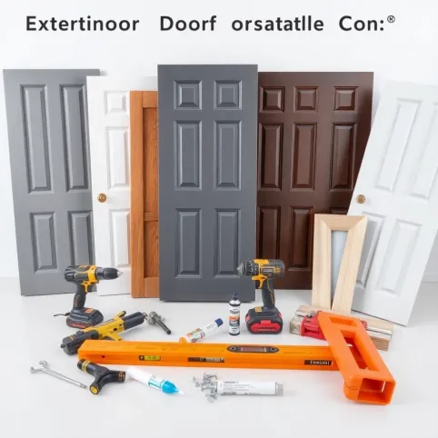 Cena montażu drzwi zewnętrznych