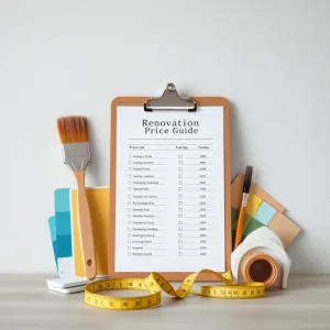 Cennik  Remonty i wykończenia wnętrz