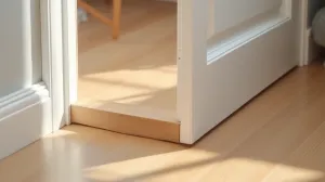 Jak zamontować próg w drzwiach wewnętrznych