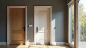 Jaki kolor drzwi wewnętrznych do antracytowych okien