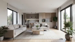 Nowoczesne wnętrza mieszkań