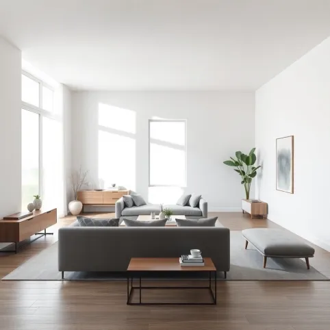 Nowoczesne wnętrza pokoi