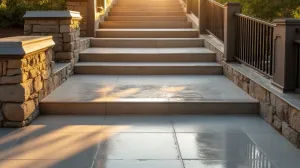Żywica na schody zewnętrzne