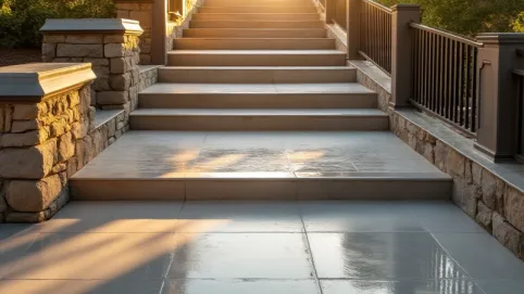 Żywica na schody zewnętrzne