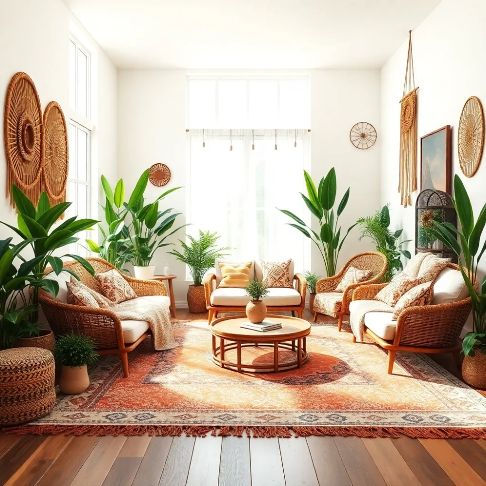 Styl boho wnętrza co to znaczy