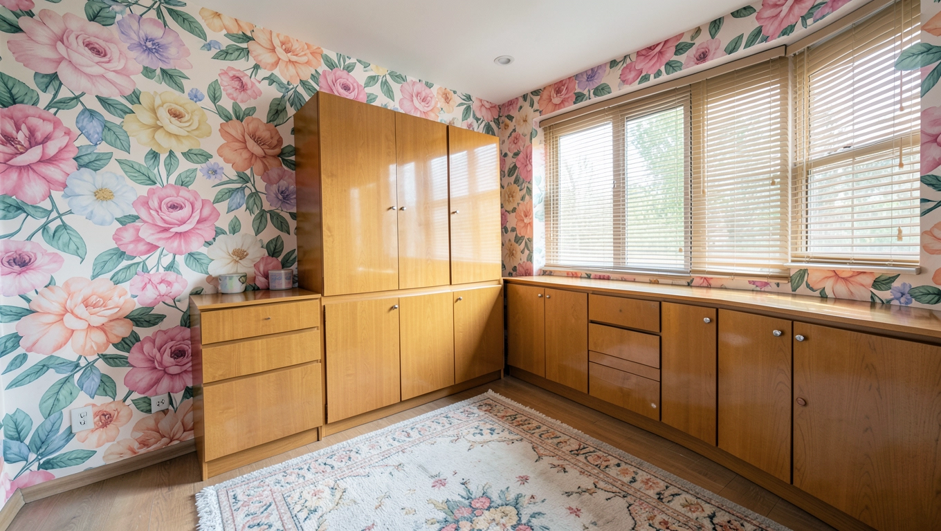 wystrój wnętrz lata 90